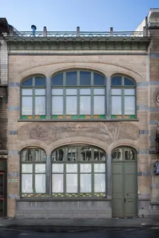 Maison-Atelier Louise de Hem, 15-17 Rue Darwin, Brussels, Belgium, (1902-1905), c2014-c2017. Artist: Alan John Ainsworth