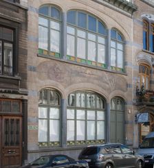 Maison-Atelier Louise de Hem, 15-17 Rue Darwin, Brussels, Belgium, (1902-1905), c2014-c2017. Artist: Alan John Ainsworth