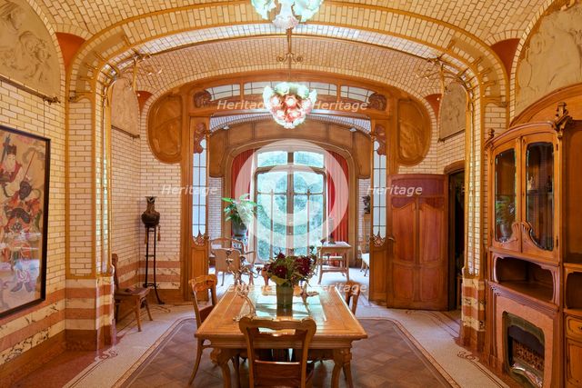 Maison Atelier Victor Horta, 23-25 Rue Americaine, Brussels, Belgium, (1898), c2014-2017. Artist: Alan John Ainsworth.