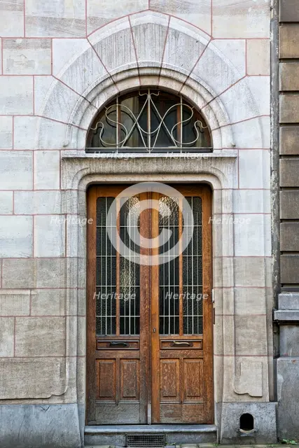 Maison Autrique, 206 Chausee de Heacht, Brussels, Belgium, (1893), c2014-2017. Artist: Alan John Ainsworth.