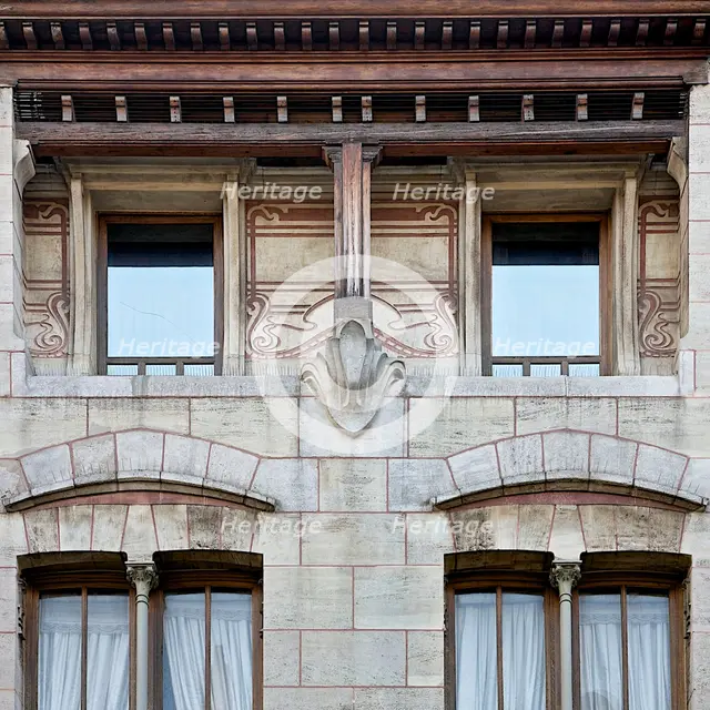 Maison Autrique, 206 Chausee de Heacht, Brussels, Belgium, (1893), c2014-2017. Artist: Alan John Ainsworth.