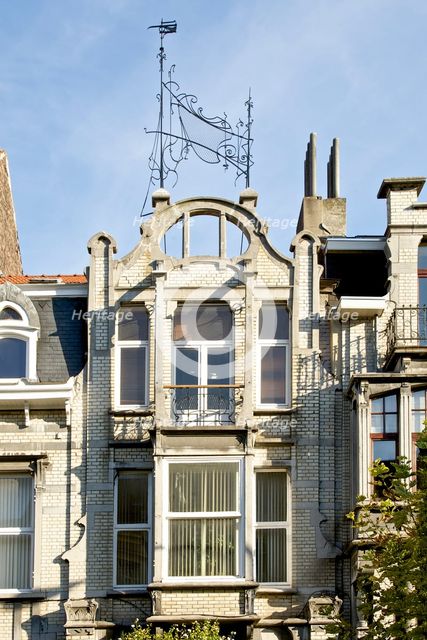 Maison Autrique, 206 Chausee de Heacht, Brussels, Belgium, (1893), c2014-2017. Artist: Alan John Ainsworth.