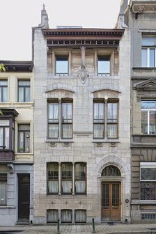 Maison Autrique, 206 Chausee de Heacht, Brussels, Belgium, (1893), c2014-2017. Artist: Alan John Ainsworth