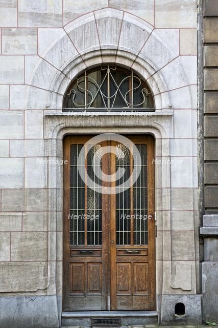 Maison Autrique, 206 Chausee de Heacht, Brussels, Belgium, (1893), c2014-2017. Artist: Alan John Ainsworth.