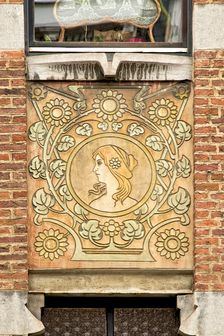 Maison Algave, 7 Rue Antoine Breart, Brussels, (1898), c2014-c2017. Artist: Alan John Ainsworth