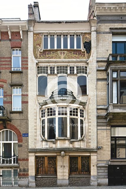 Maison Beukman, 83 RRue Faider, Brussels, Belgium, c2014-2017. Artist: Alan John Ainsworth.