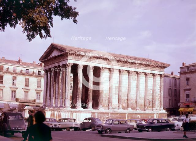 Maison Carrée, Nimes, France, c1955.  Creator: Arthur Charles Kirby Ware.