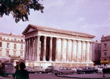Maison Carrée, Nimes, France, c1955. Creator: Arthur Charles Kirby Ware