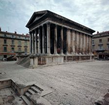Maison Carree Roman Temple, 1st century BC