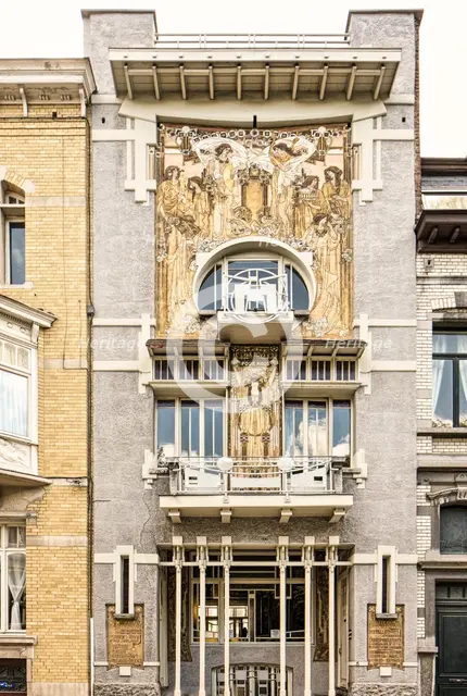 Maison Cauchie, 5 Rue des Francs, (1905), c2014-2017. Artist: Alan John Ainsworth.