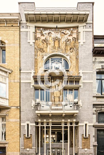 Maison Cauchie, 5 Rue des Francs, (1905), c2014-2017. Artist: Alan John Ainsworth.