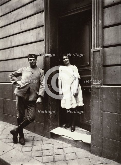 Maison Close, before 1927, publication 1956. Creator: Eugene Atget.