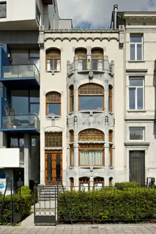 Maison du Lietenant Jean Delannoy, 120 Av. De Tervueren, (1906), c2014-2017. Artist: Alan John Ainsworth