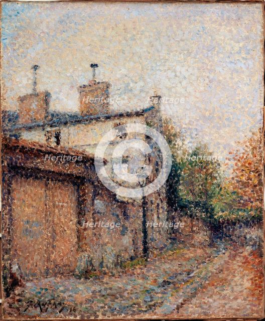Maison de Balzac, rue Berton, in Passy, 1916. Creator: Georges Aufray.
