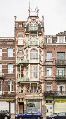 Maison de Beck, 9 Avenue Paul Dejaer, Brussels, Belgium, (1905), c2014-c2017. Artist: Alan John Ainsworth