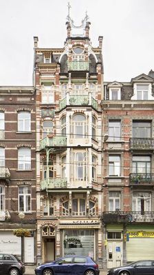 Maison de Beck, 9 Avenue Paul Dejaer, Brussels, Belgium, (1905), c2014-c2017. Artist: Alan John Ainsworth