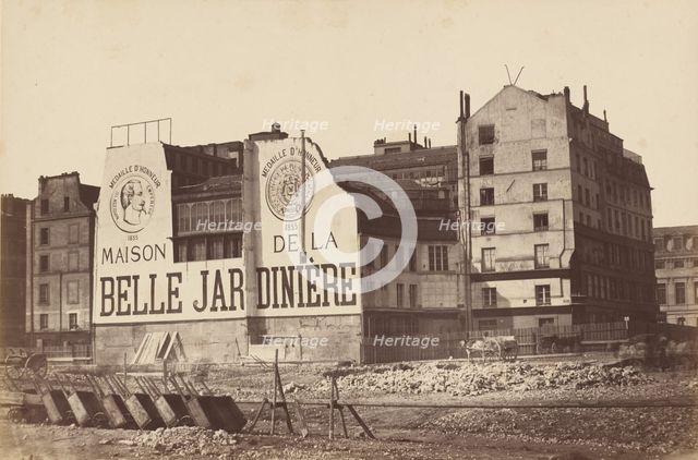 Maison de la Belle Jardinière, 1866 or 1867. Creator: Unknown.