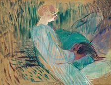 Maison de la rue des Moulins, Rolande, ca 1894. Creator: Toulouse-Lautrec, Henri, de (1864-1901)