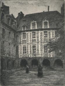 Maison de Victor Hugo, Places des Vosges 1915. Artist: George T Plowman