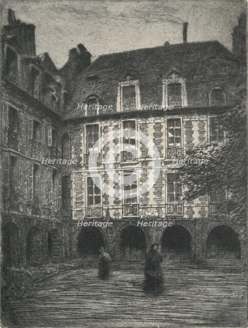 'Maison de Victor Hugo, Places des Vosges', 1915. Artist: George T Plowman.