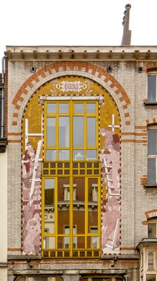 Maison Dricot, 47 rue Malibran, Brussels, Belgium, (1900), c2014-c2017. Artist: Alan John Ainsworth