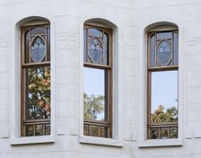 Maison Emile Waxweiler, 33 Sq Vergote, (1907), c2014-2017. Artist: Alan John Ainsworth