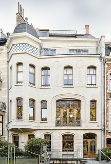 Maison Emile Waxweiler, 33 Sq Vergote, (1907), c2014-2017. Artist: Alan John Ainsworth