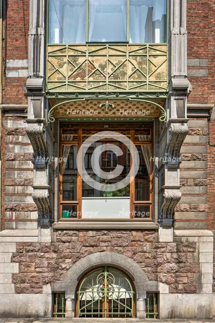 Maison Hankar, 71 Rue Defacqz, Brussels, Belgium, c2014-2017. Artist: Alan John Ainsworth.