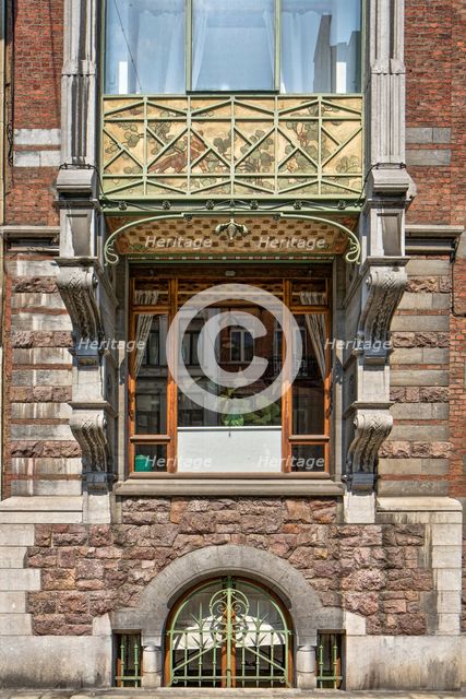Maison Hankar, 71 Rue Defacqz, Brussels, Belgium, c2014-2017. Artist: Alan John Ainsworth.