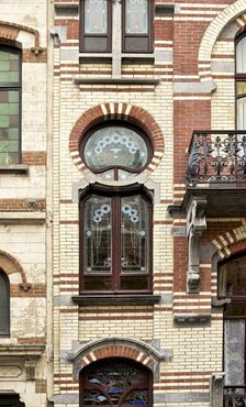 Maison Kwachet, 51 Rue Van Campenhout, Brussels, Belgium, (1901), c2014-2017. Artist: Alan John Ainsworth