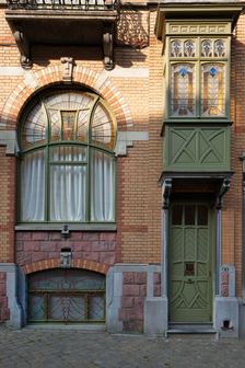Maison Langbehn, 90-92 Rue Renkin, (1901), c2014-2017. Artist: Alan John Ainsworth