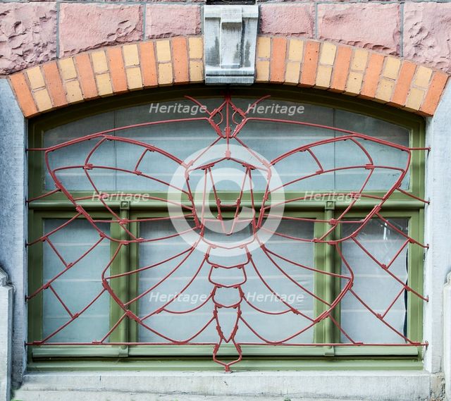 Maison Langbehn, 90-92 Rue Renkin, 1901, (c2014-2017). Artist: Alan John Ainsworth.