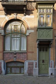 Maison Langbehn, 90-92 Rue Renkin, (1901), c2014-2017. Artist: Alan John Ainsworth