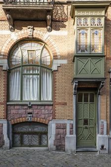 Maison Langbehn, 90-92 Rue Renkin, (1901), c2014-2017. Artist: Alan John Ainsworth