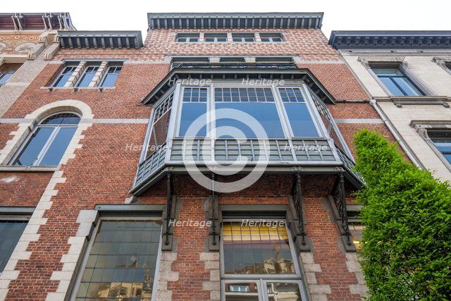 Maison Rene Janssens, 50 Rue Defacqz, Brussels, (1898), c2014-c2017. Creator: Alan John Ainsworth.
