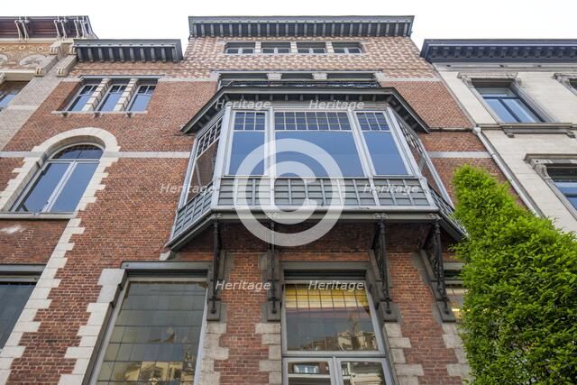 Maison Rene Janssens, 50 Rue Defacqz, Brussels, (1898), c2014-c2017. Creator: Alan John Ainsworth.