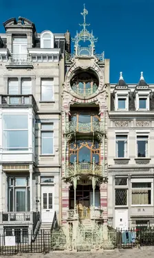 Maison St. Cyr, 11 Square Ambiorix, (1900), c2014-2017. Artist: Alan John Ainsworth