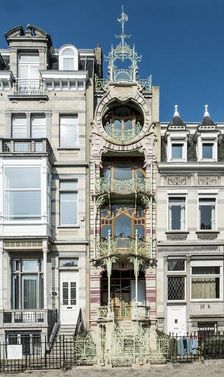 Maison St. Cyr, 11 Square Ambiorix, (1900), c2014-2017. Artist: Alan John Ainsworth