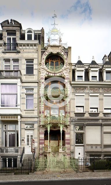 Maison St. Cyr, 11 Square Ambiorix, Brussels, Belgium, (1900), c2014-2017. Artist: Alan John Ainsworth.