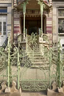 Maison St. Cyr, 11 Square Ambiorix, Brussels, Belgium, (1900), c2014-2017. Artist: Alan John Ainsworth