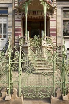 Maison St. Cyr, 11 Square Ambiorix, Brussels, Belgium, (1900), c2014-2017. Artist: Alan John Ainsworth