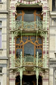 Maison St. Cyr, 11 Square Ambiorix, Brussels, Belgium, (1900), c2014-2017. Artist: Alan John Ainsworth