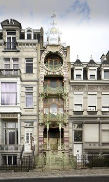 Maison St. Cyr, 11 Square Ambiorix, Brussels, Belgium, (1900), c2014-2017. Artist: Alan John Ainsworth