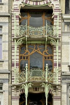 Maison St. Cyr, 11 Square Ambiorix, Brussels, Belgium, (1900), c2014-2017. Artist: Alan John Ainsworth