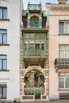 Maison Strauven, Brussels, Belgium, (1905), c2014-2017. Artist: Alan John Ainsworth