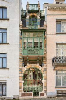 Maison Strauven, Brussels, Belgium, (1905), c2014-2017. Artist: Alan John Ainsworth