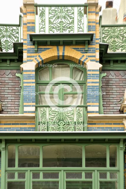 Maison Strauven, Brussels, Belgium, (1905), c2014-2017. Artist: Alan John Ainsworth.
