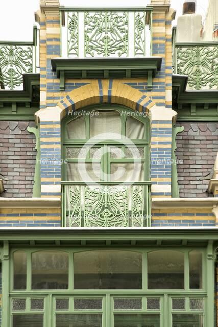 Maison Strauven, Brussels, Belgium, (1905), c2014-2017. Artist: Alan John Ainsworth.