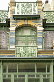 Maison Strauven, Brussels, Belgium, (1905), c2014-2017. Artist: Alan John Ainsworth