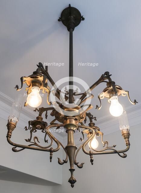 Maison Strauven, Brussels, Belgium, (1905), c2014-2017. Artist: Alan John Ainsworth.